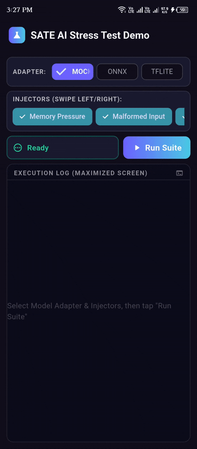 SATE AI Passing Demo